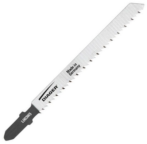 Нож за зеге (неръждаем метал, цветни метали) 3.0х100х75